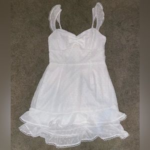 White mini dress from Lucy in the Sky